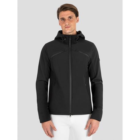 Veste Softshell homme noire Equiline