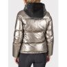 Veste en duvet champagne Equiline