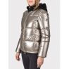 Veste en duvet champagne Equiline