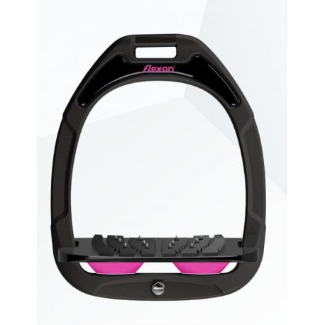 Etriers Flex On GC Marine -Blanc - Rouge Plat Grip