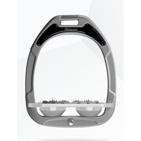 Etriers Flex On GC Marine -Blanc - Rouge Plat Grip