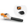 Souffleur à batterie STIHL BGA 50 avec batterie AK 20 et chargeur AL 101