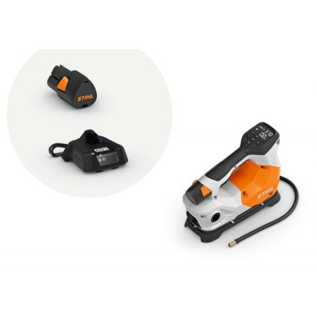 Compresseur à batterie STIHL KOA 20 avec batterie AS 2 et chargeur AL 1